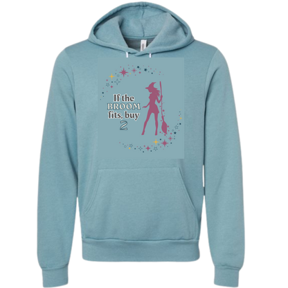 HP - If The Broom Fits - Sponge Fleece Hoodie - Blues, Purples