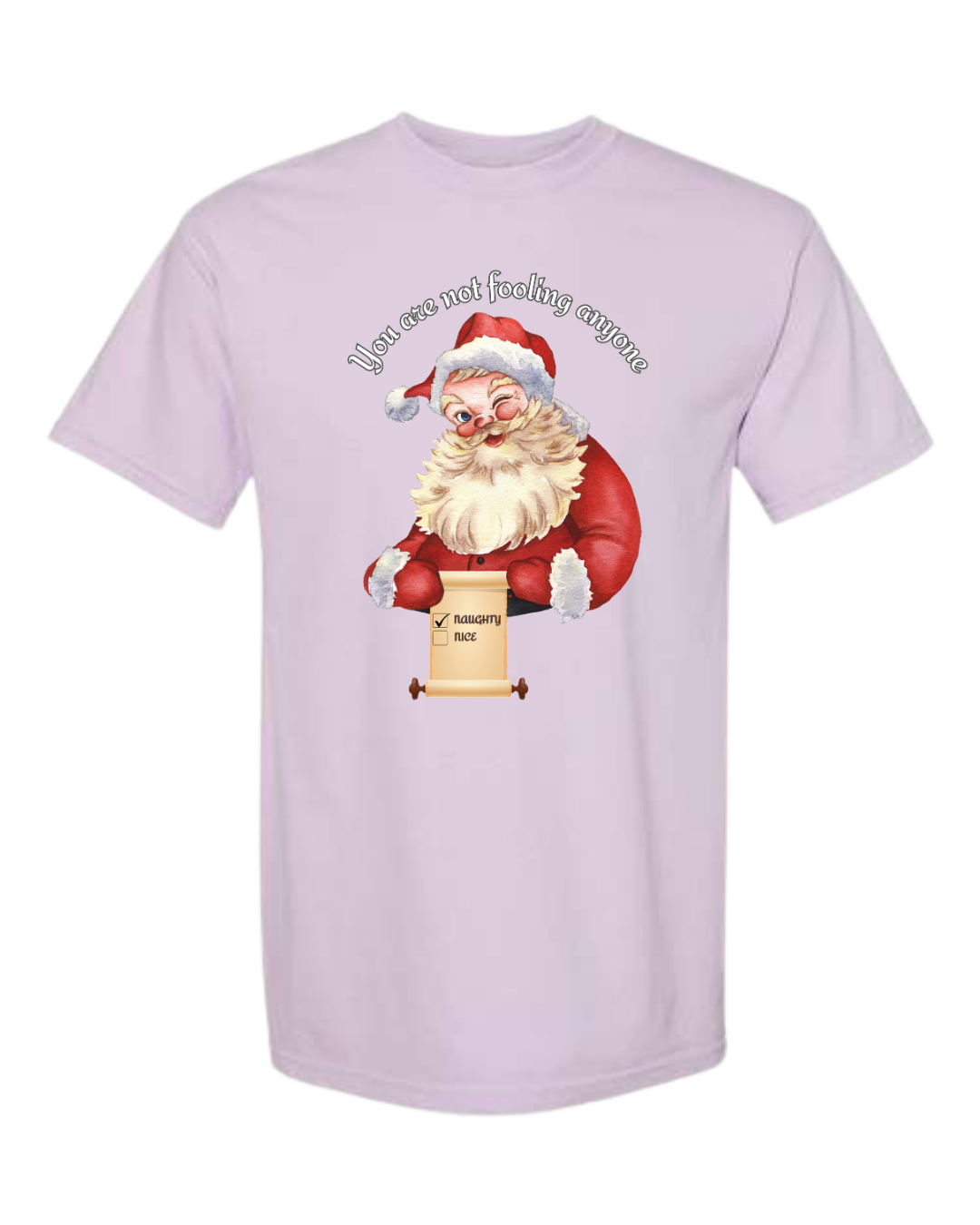 You Are Not Fooling Anyone - Comfort Colors - Heavyweight Unisex Tee - Pinks, Purples