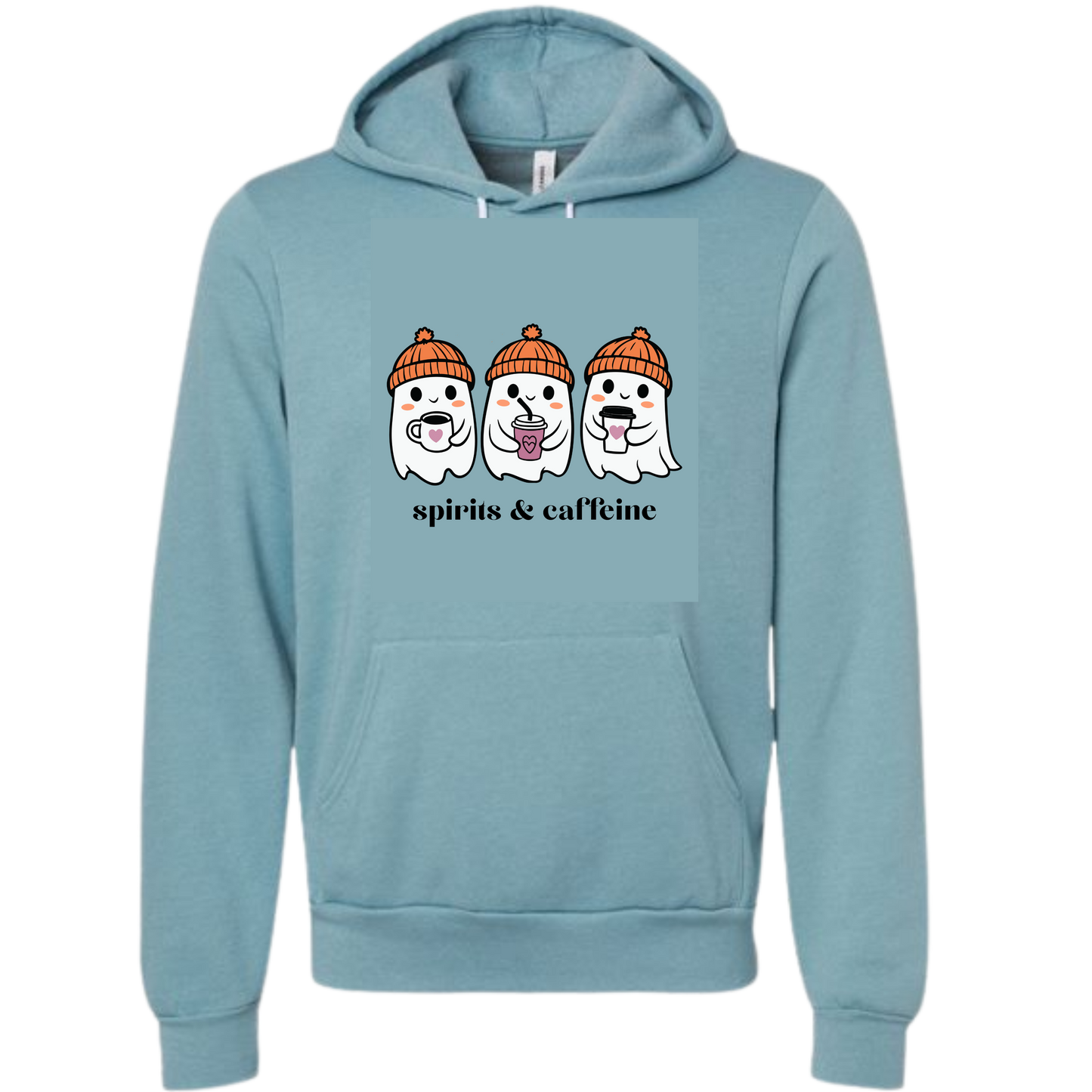 HP - Spirits & Caffeine - Sponge Fleece Hoodie - Blues, Purples
