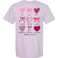 Galatians 5 - Valentines - Comfort Colors - Heavyweight Unisex Tee - Pinks & Purples