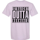Straight Outta Hormones - Comfort Colors - Heavyweight Unisex Tee - Pinks, Purples