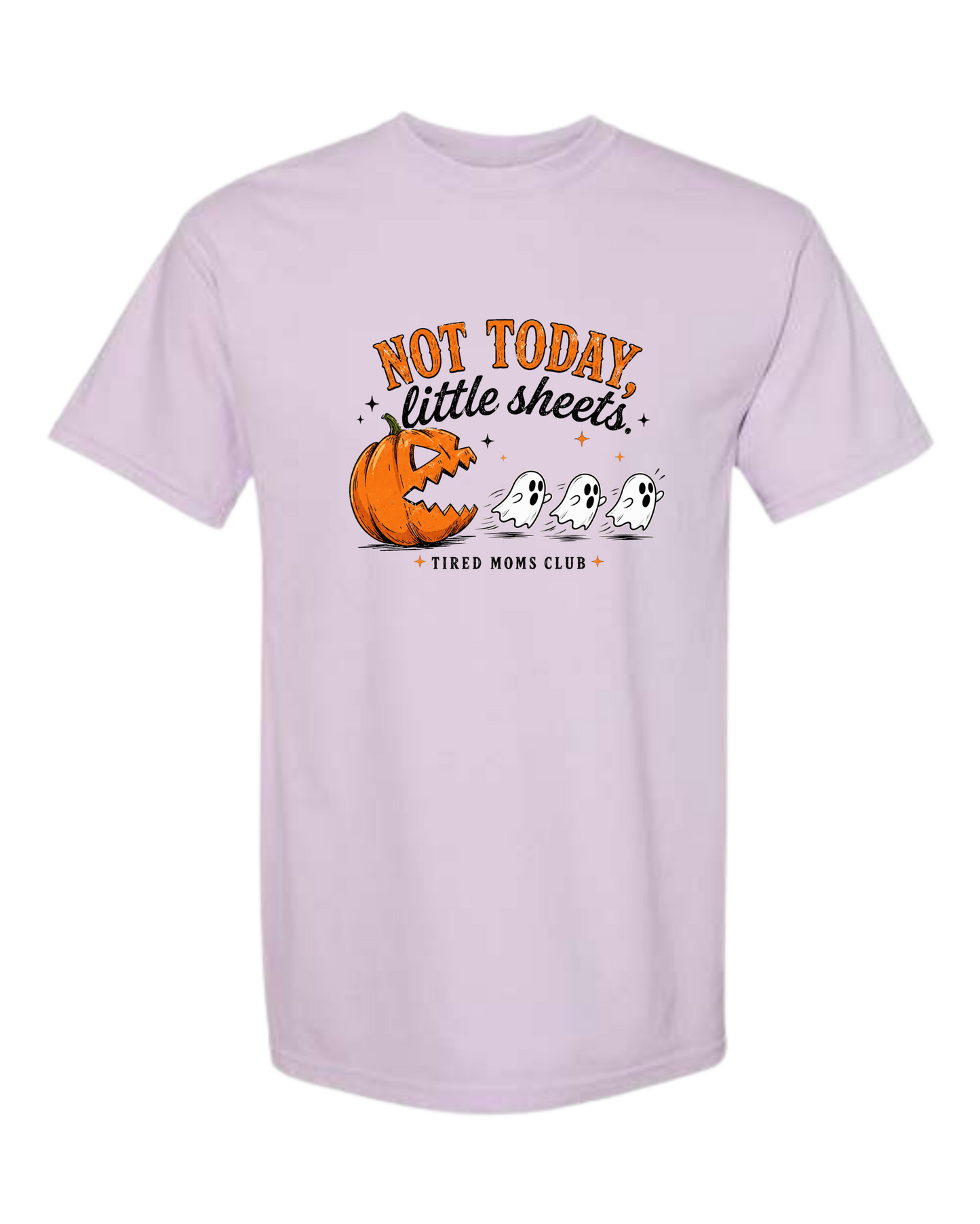 Not Today, Little Sheets - Comfort Colors - Heavyweight Unisex Tee - Pinks & Purples