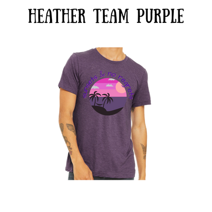 VP - Sunsets & No Regrets - Unisex Tee - Pinks, Purples, Neutrals