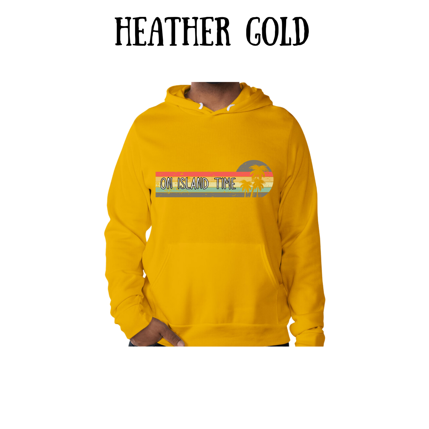 VP - On Island Time - Sponge Fleece Hoodie - Assorted Colors
