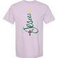 Jesus Tree - Comfort Colors - Heavyweight Unisex Tee - Pinks, Purples