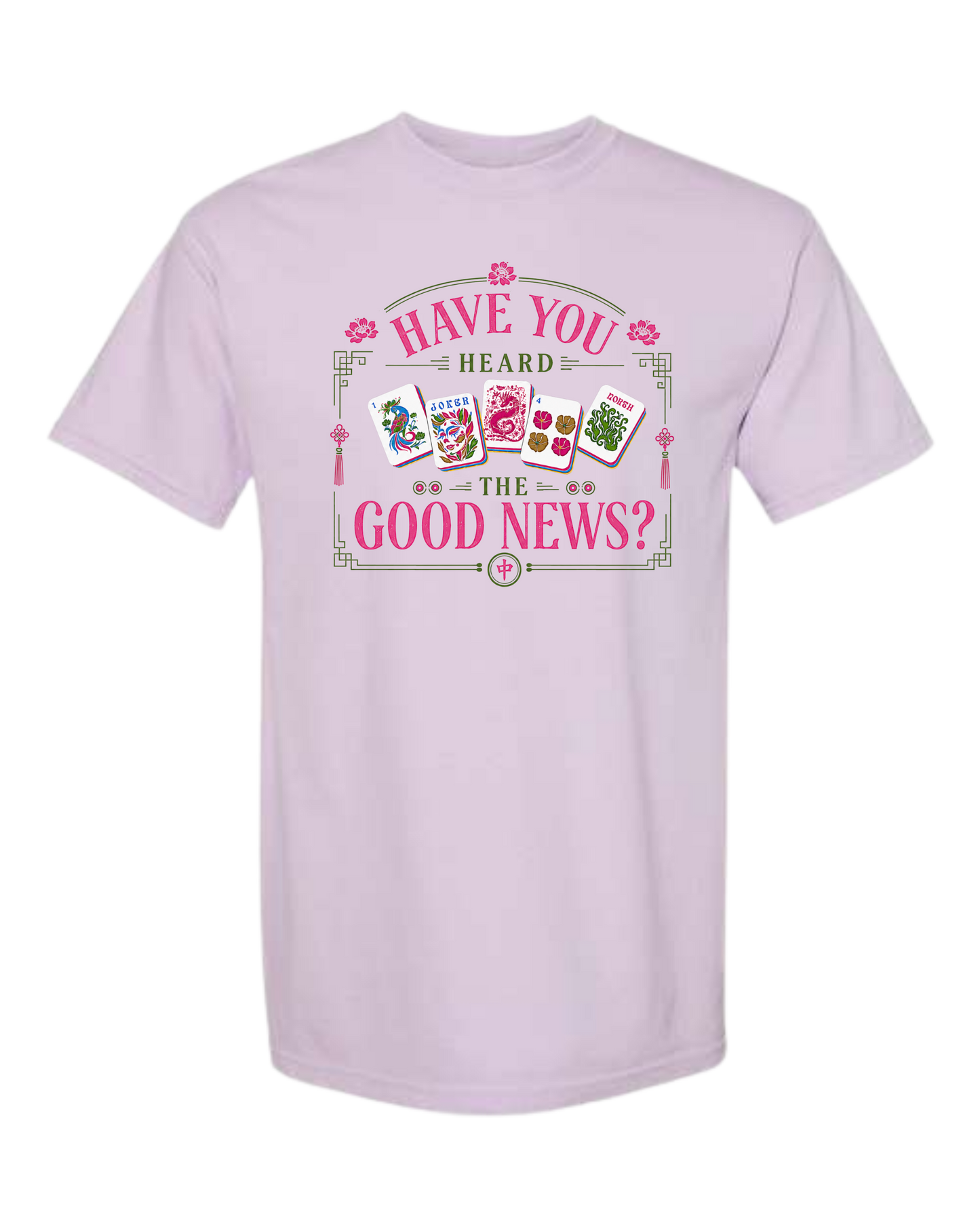 Have You Heard the Good News? - Comfort Colors - Heavyweight Unisex Tee - Pinks & Purples