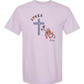 Loves Jesus & America too - Comfort Colors - Heavyweight Unisex Tee - Pinks & Purples