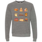 HP - Hello Autumn - Sponge Fleece Raglan Sweatshirt - Greens, Neutrals
