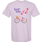 Love is in The Air - Comfort Colors - Heavyweight Unisex Tee - Pinks & Purples
