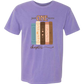 Just One More Chapter - Comfort Colors - Heavyweight Unisex Tee - Pinks, Purples