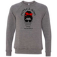SP - Football Moms Fueled By - Sponge Fleece Raglan Sweatshirt - Greens, Neutrals
