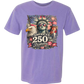 America's 250th Birthday - Comfort Colors - Heavyweight Unisex Tee - Pinks & Purples