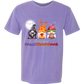 Happy HalloThanksMas Gnomes - Comfort Colors - Heavyweight Unisex Tee - Pinks, Purples