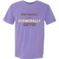 Not Moody. (just) Hormonally Gifted - Comfort Colors - Heavyweight Unisex Tee - Pinks & Purples