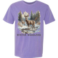 Winter Woodland - Comfort Colors - Heavyweight Unisex Tee - Pinks, Purples
