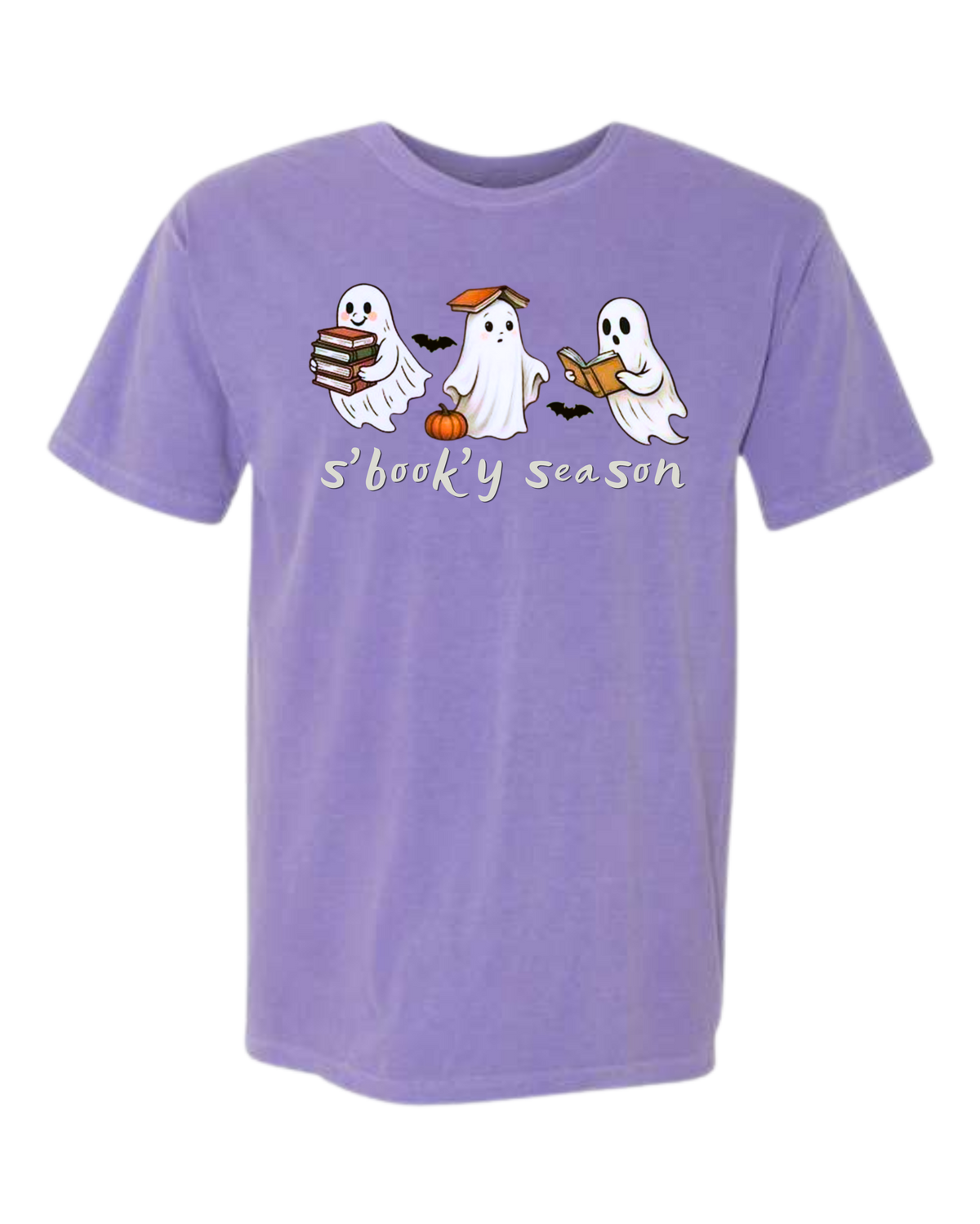 S'book'y season - Comfort Colors - Heavyweight Unisex Tee - Pinks, Purples