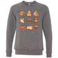 HP - Hello Autumn - Sponge Fleece Raglan Sweatshirt - Greens, Neutrals