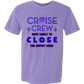 Cruise Crew Most Likely to Close the Buffet Down - Comfort Colors - Heavyweight Unisex Tee - Pinks & Purples