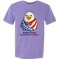 Free Bird An American Legend - Comfort Colors - Heavyweight Unisex Tee - Pinks & Purples