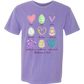 Galatians 5 - Easter - Comfort Colors - Heavyweight Unisex Tee - Pinks & Purples
