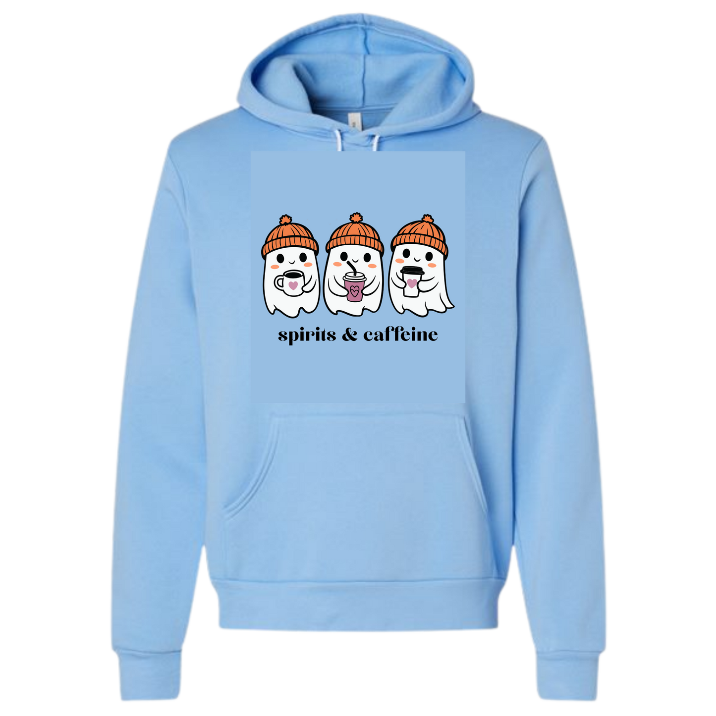 HP - Spirits & Caffeine - Sponge Fleece Hoodie - Blues, Purples