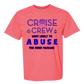 Cruise Crew Most Likely to Abuse the Drink Package - Comfort Colors - Heavyweight Unisex Tee - Pinks & Purples