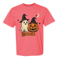 Halloween Besties - Comfort Colors - Heavyweight Unisex Tee - Pinks & Purples