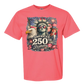 America's 250th Birthday - Comfort Colors - Heavyweight Unisex Tee - Pinks & Purples