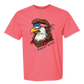 Rockin Free Bird - Comfort Colors - Heavyweight Unisex Tee - Pinks & Purples