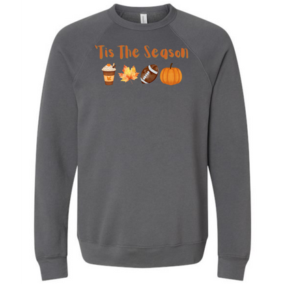 HP - 'Tis The Season - Fall - Sponge Fleece Raglan Sweatshirt - Greens, Neutrals