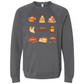 HP - Hello Autumn - Sponge Fleece Raglan Sweatshirt - Greens, Neutrals