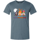 Happy HalloThanksMas Gnomes - Unisex Tee - Blues