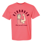 Stronger Than Period Cramps - Comfort Colors - Heavyweight Unisex Tee - Pinks & Purples
