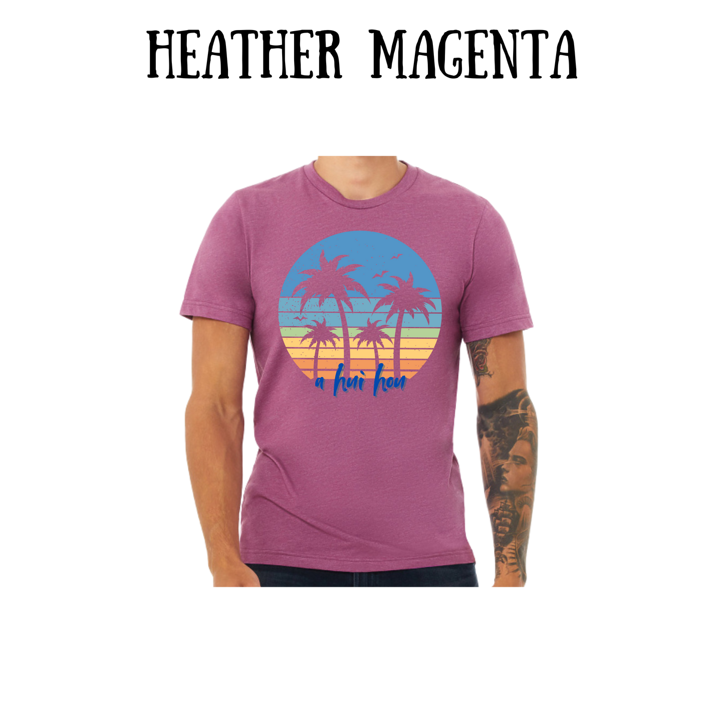 VP - A Hui Hou - Unisex Tee - Pinks, Purples, Neutrals