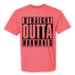 Straight Outta Hormones - Comfort Colors - Heavyweight Unisex Tee - Pinks, Purples