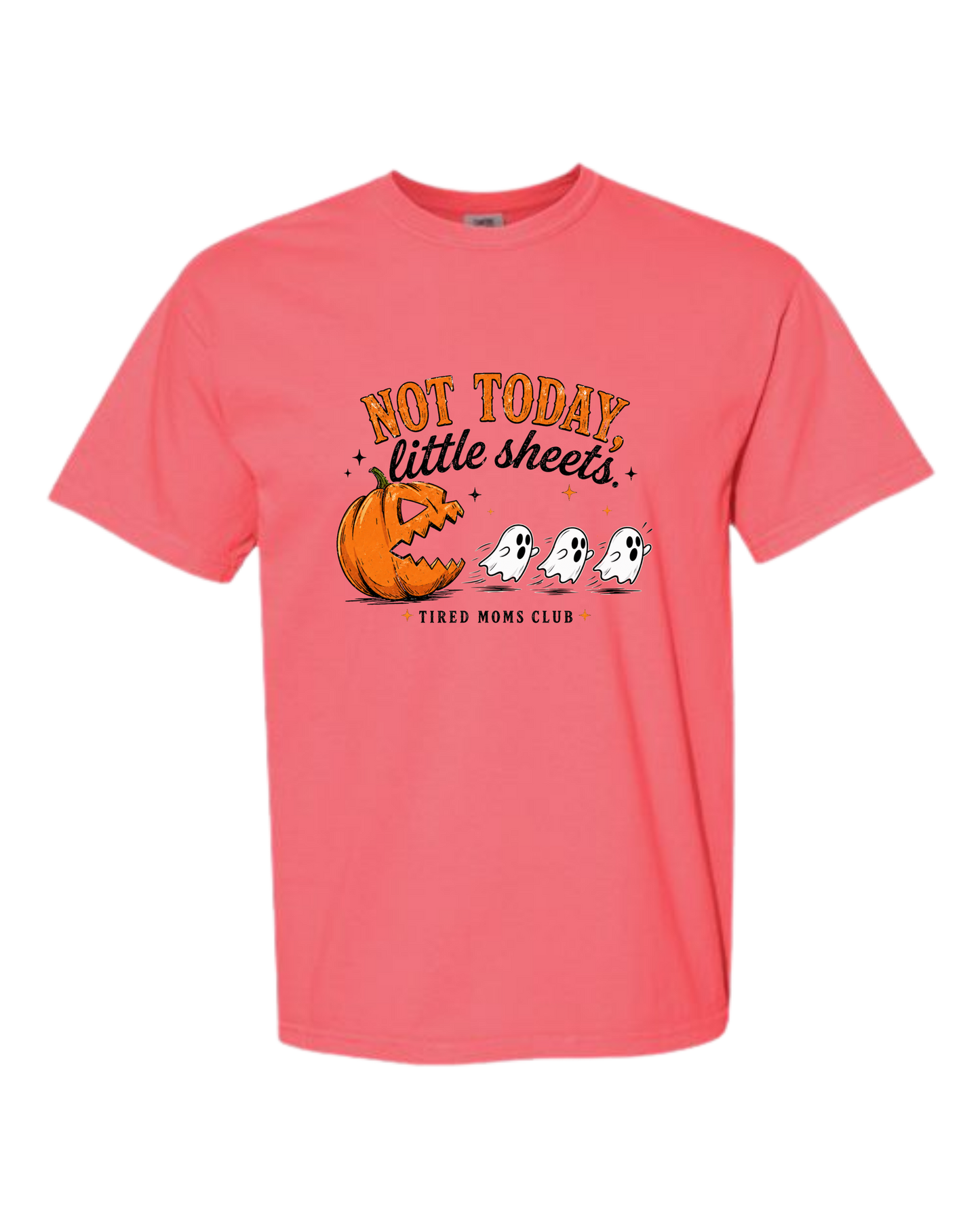Not Today, Little Sheets - Comfort Colors - Heavyweight Unisex Tee - Pinks & Purples