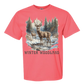 Winter Woodland - Comfort Colors - Heavyweight Unisex Tee - Pinks, Purples