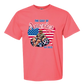 The Gulf of America - Comfort Colors - Heavyweight Unisex Tee - Pinks & Purples