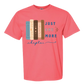 Just One More Chapter - Comfort Colors - Heavyweight Unisex Tee - Pinks, Purples