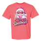 Merry & Unbothered - Comfort Colors - Heavyweight Unisex Tee - Pinks, Purples