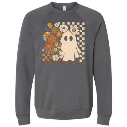 HP - Autumn Ghost - Sponge Fleece Raglan Sweatshirt - Greens, Neutrals