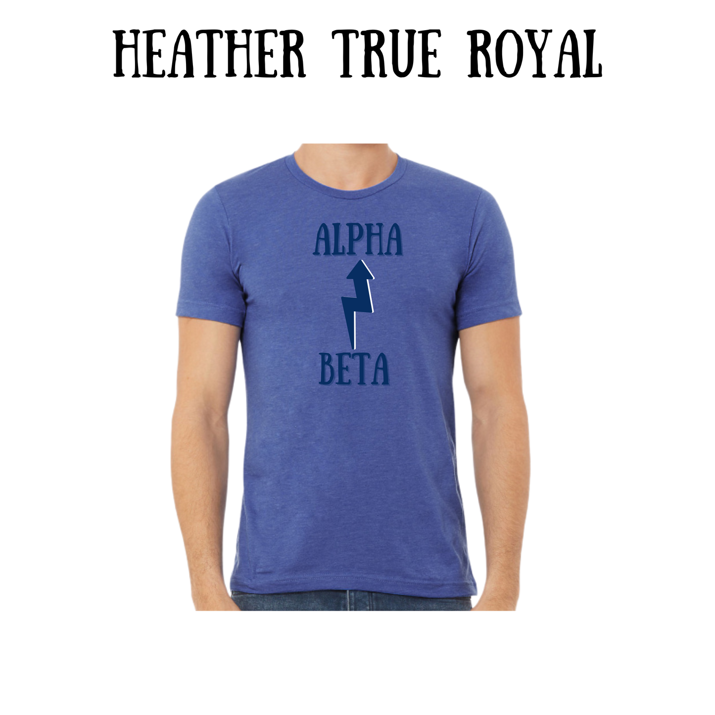 Beta to Alpha - Unisex Tee - Blues