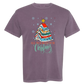 All Booked For Christmas - Comfort Colors - Heavyweight Unisex Tee - Pinks, Purples