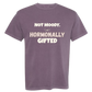 Not Moody. (just) Hormonally Gifted - Comfort Colors - Heavyweight Unisex Tee - Pinks & Purples