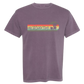 On Island Time - Comfort Colors - Heavyweight Unisex Tee - Pinks & Purples