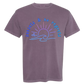 Sunsets & No Regrets - Comfort Colors - Heavyweight Unisex Tee - Pinks & Purples