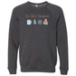 HP - 'Tis The Season - Winter - Sponge Fleece Raglan Sweatshirt - Greens, Neutrals
