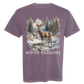 Winter Woodland - Comfort Colors - Heavyweight Unisex Tee - Pinks, Purples