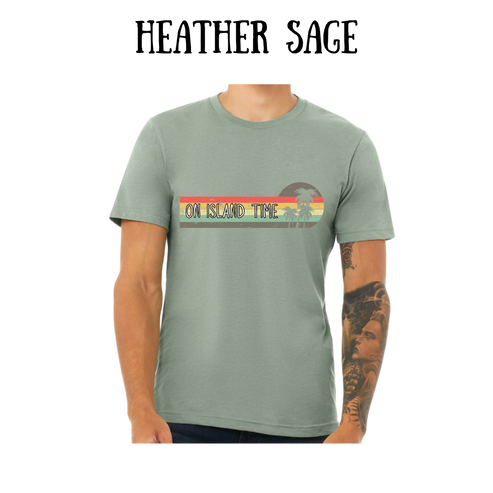 VP - On Island Time - Unisex Tee - Greens