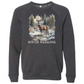 Winter Woodland - Sponge Fleece Raglan Sweatshirt - Greens, Neutrals